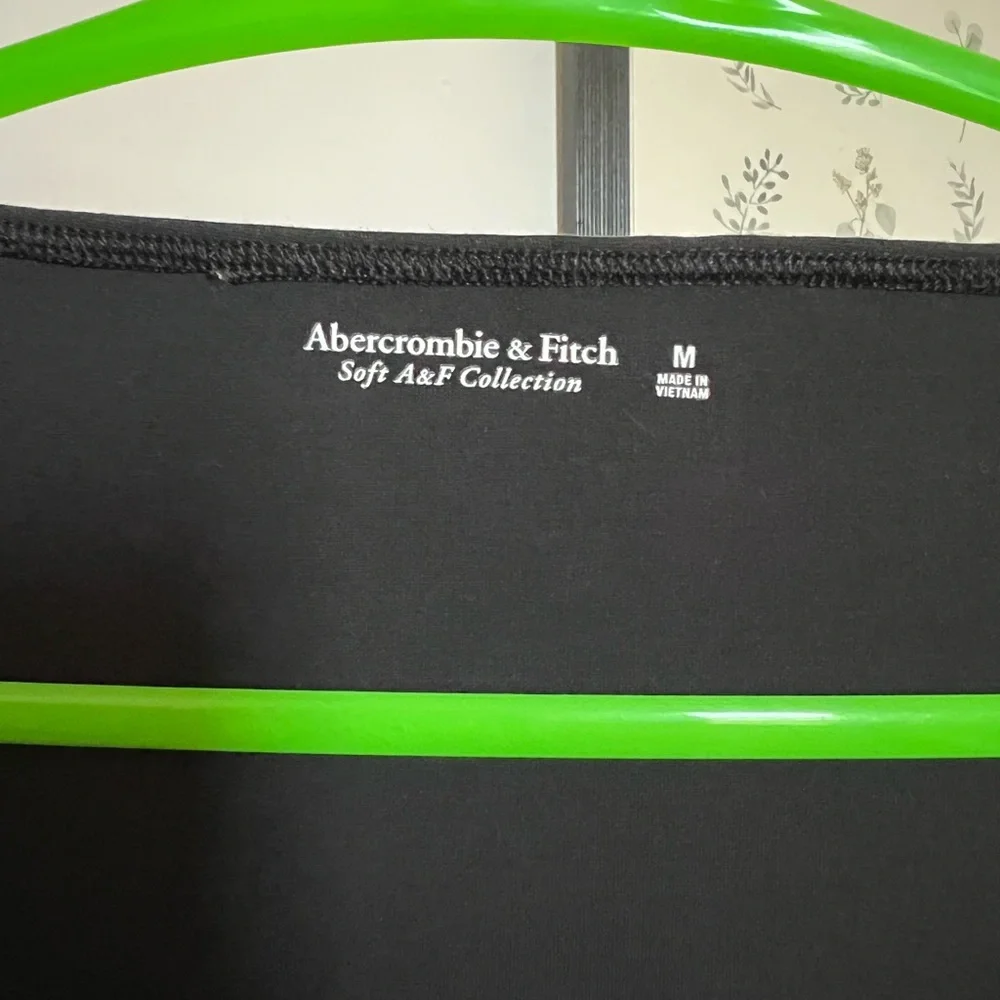 Abercrombie & Fitch Black Fitted Cut Out Bodysuit - Picture 2 of 2
